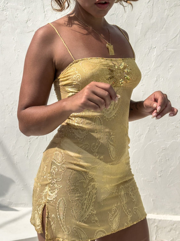 PRE-ORDER / SUNNY LACE MINI DRESS - Her Pony