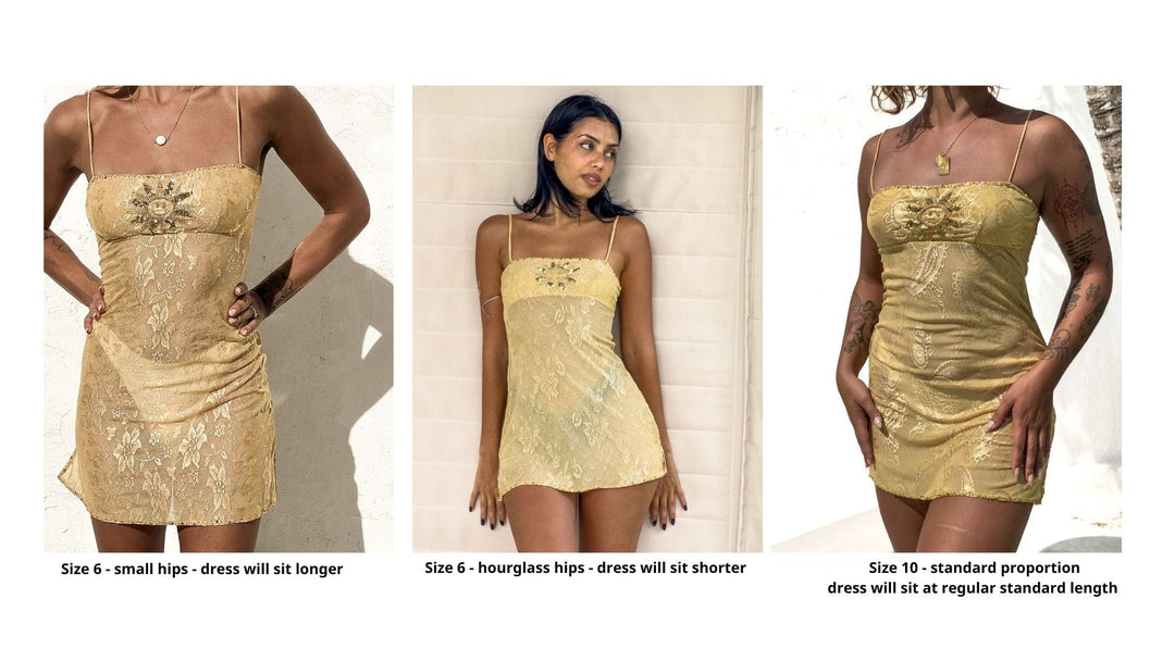 PRE-ORDER / SUNNY LACE MINI DRESS - Her Pony