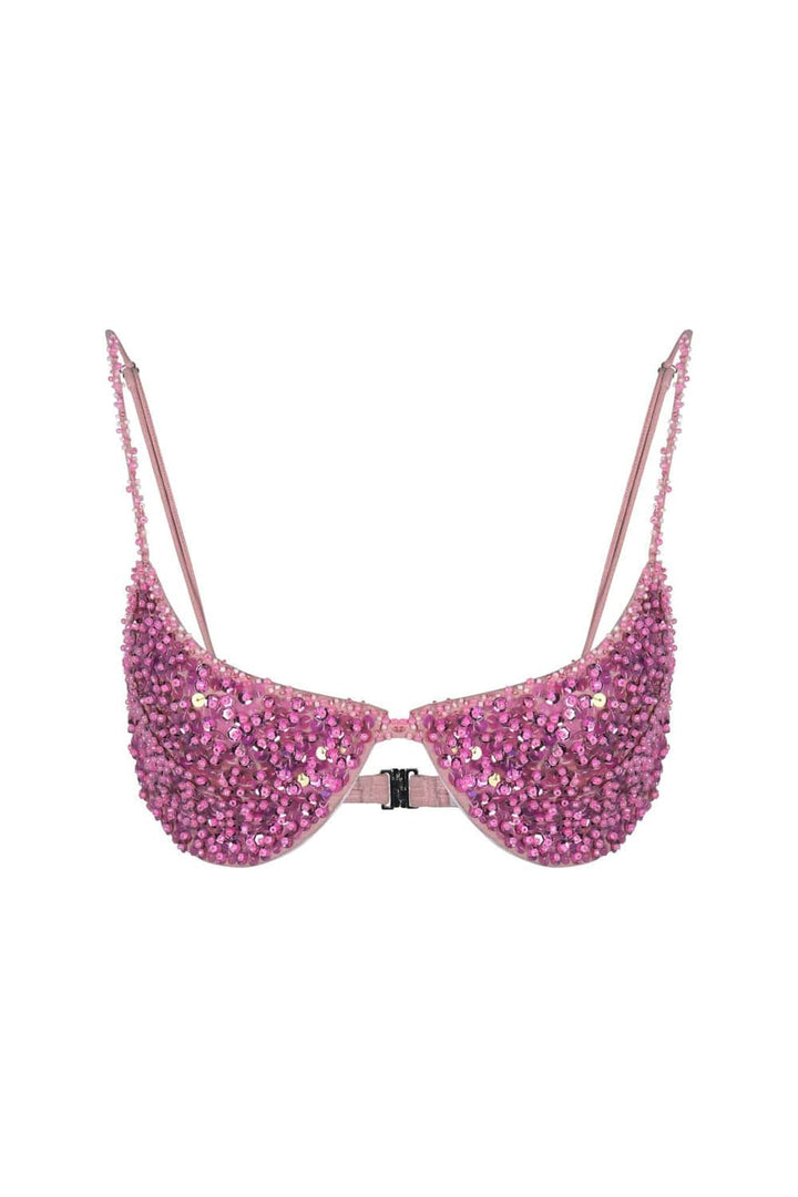 !SAPPHIRA SPARKLE BRA - PINK - Her Pony