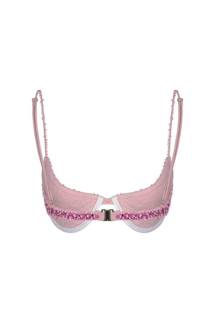 !SAPPHIRA SPARKLE BRA - PINK - Her Pony