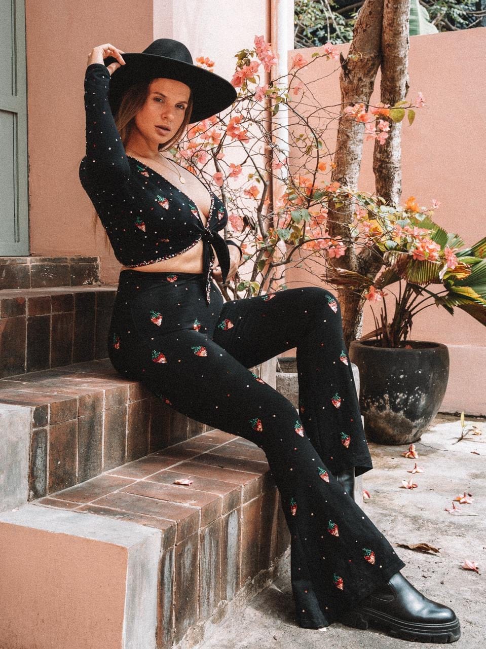 SOLÈNE STRAWBERRY FLARES - Her Pony