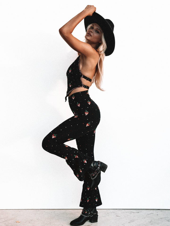 SOLÈNE STRAWBERRY FLARES - Her Pony