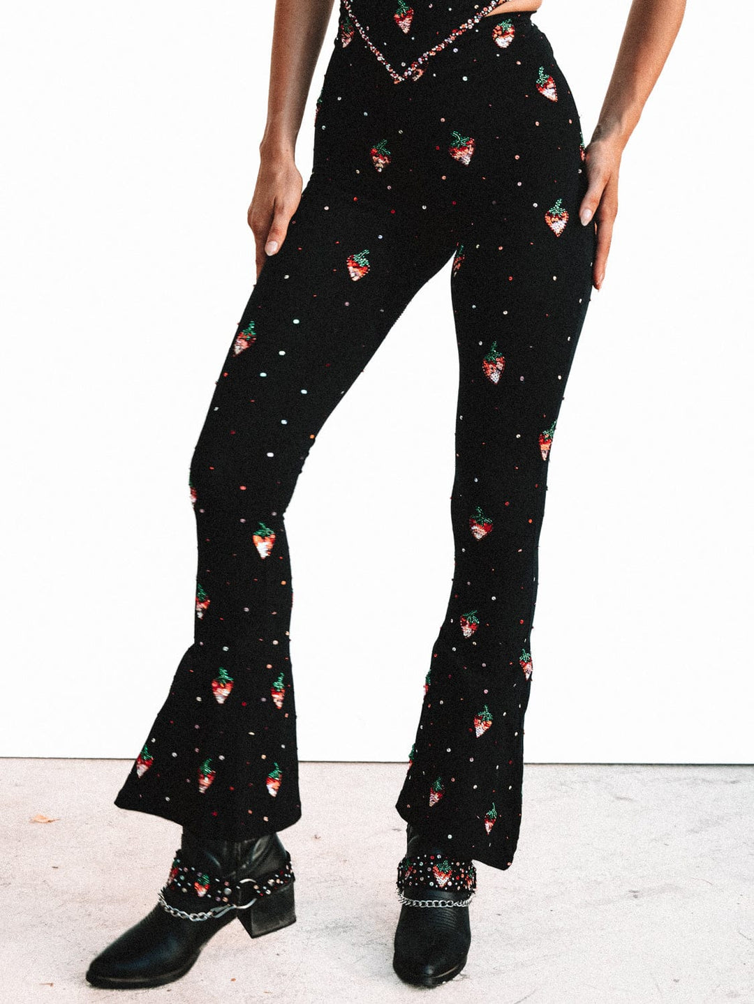 SOLÈNE STRAWBERRY FLARES - Her Pony