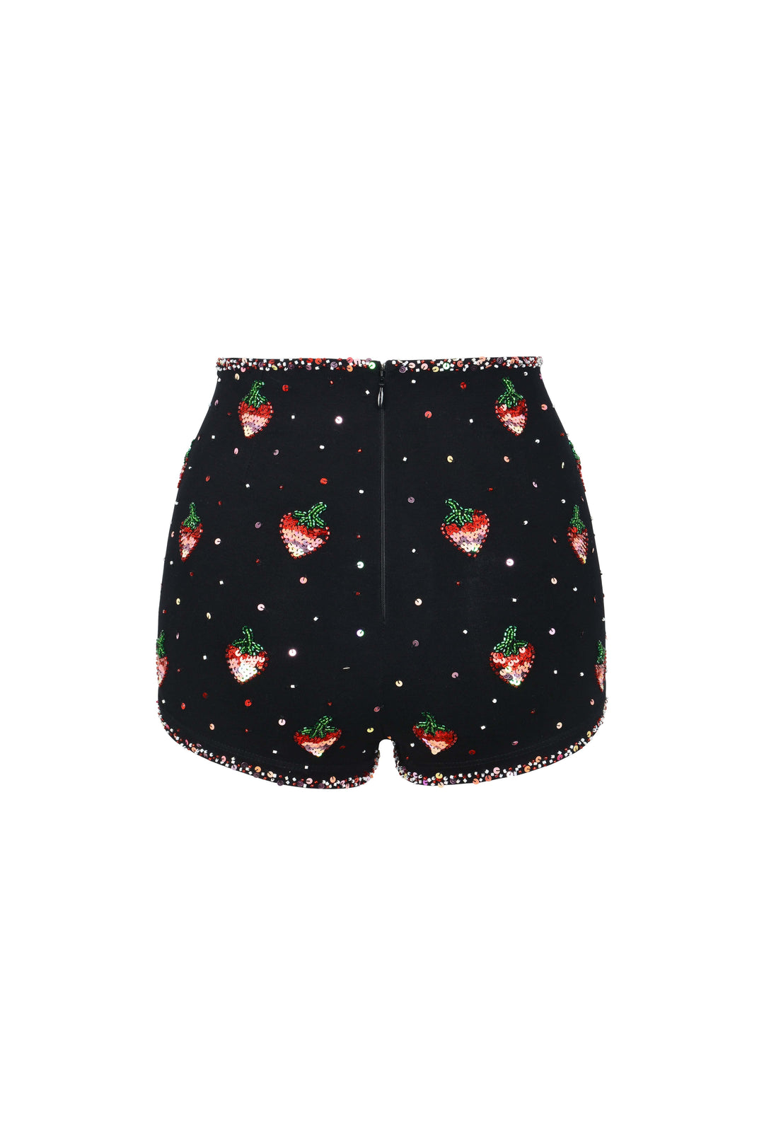 SOLÈNE STRAWBERRY HOT PANT SHORTS - Her Pony