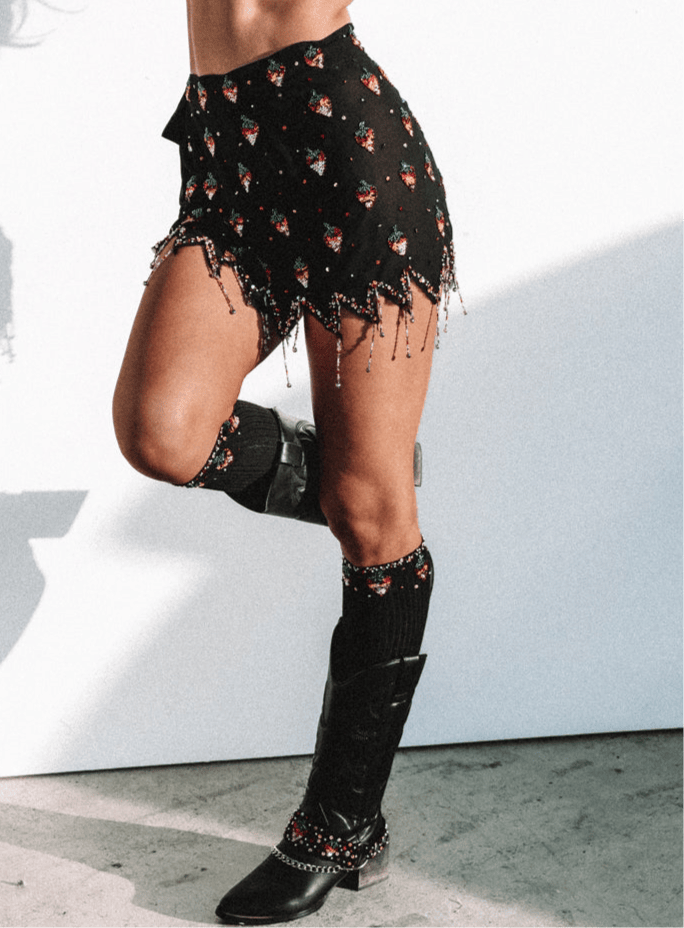 SOLÈNE STRAWBERRY SOCKS - Her Pony