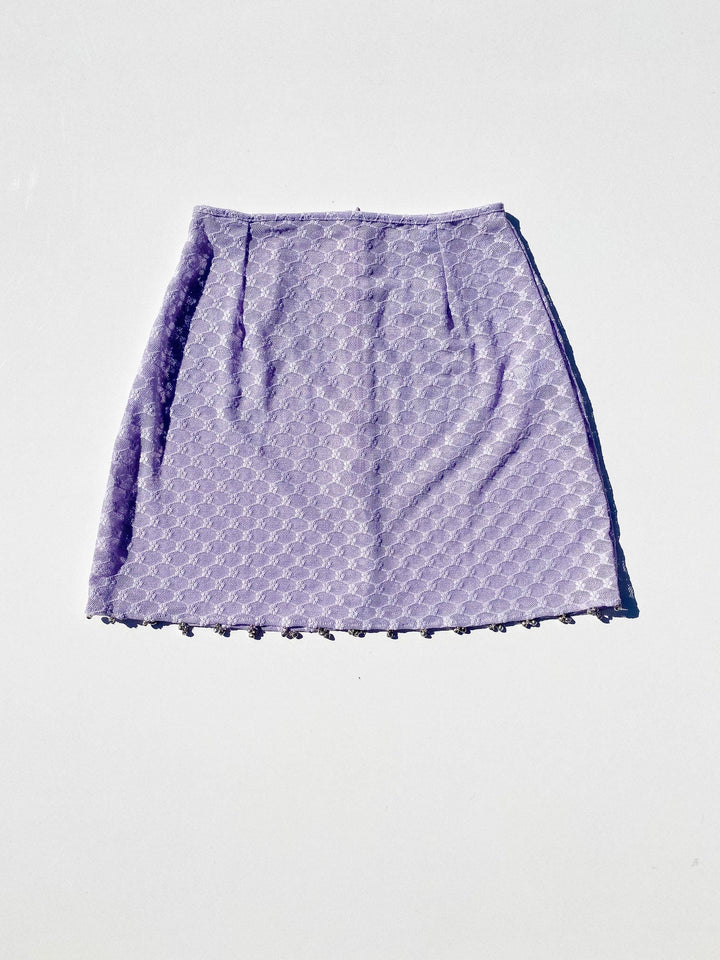 !SS / PURPLE LACE SKIRT + BRALETTE WITH BELLS - Her Pony
