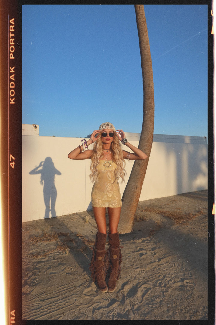 SUNNY LACE MINI DRESS - Her Pony