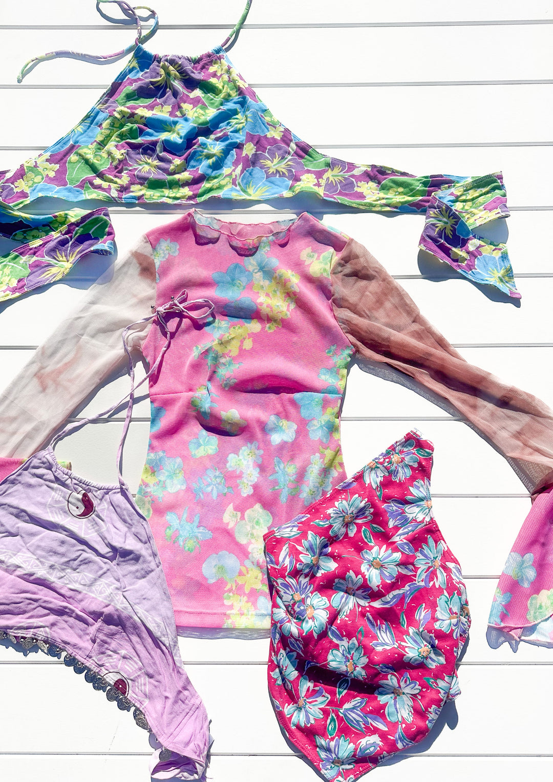 *TROPICAL PINK BUNDLE  / XS - SAMPLE SALE