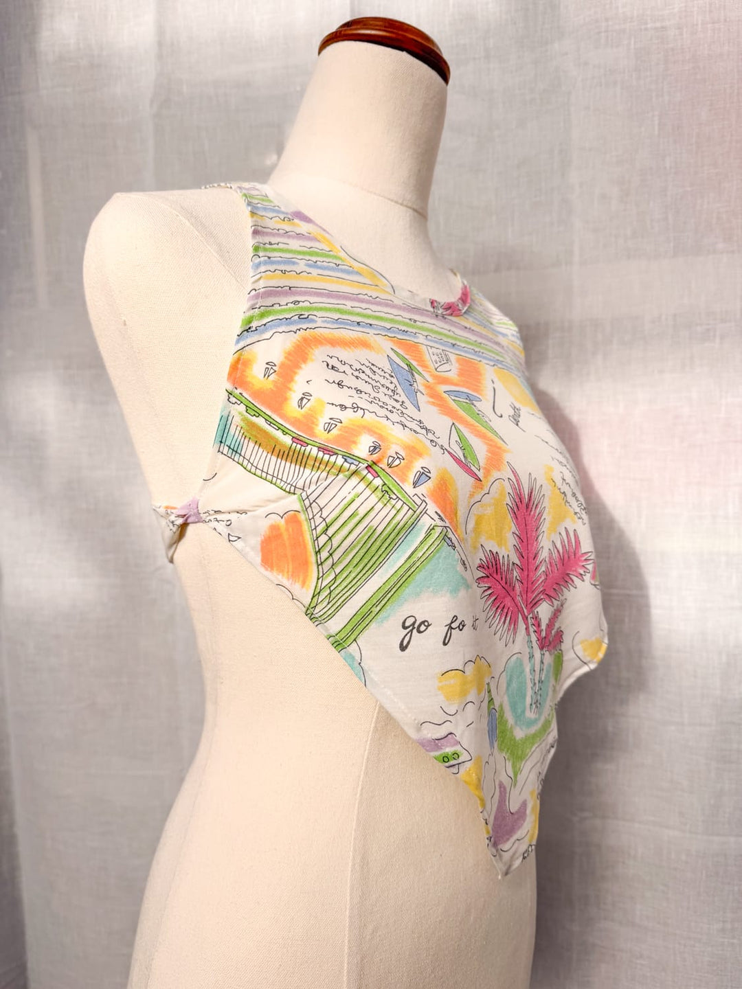 *VACATION COTTON TOP / S-M - VINTAGE