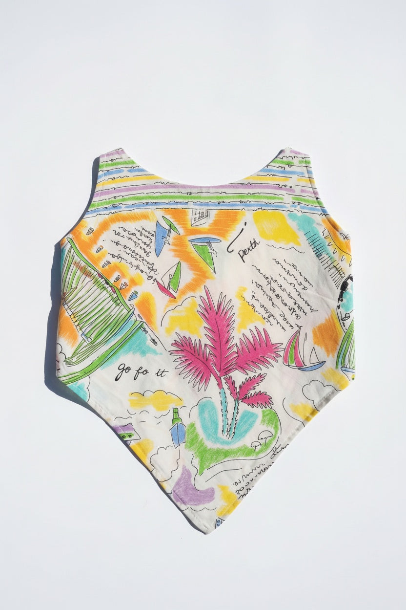 *VACATION COTTON TOP / S-M