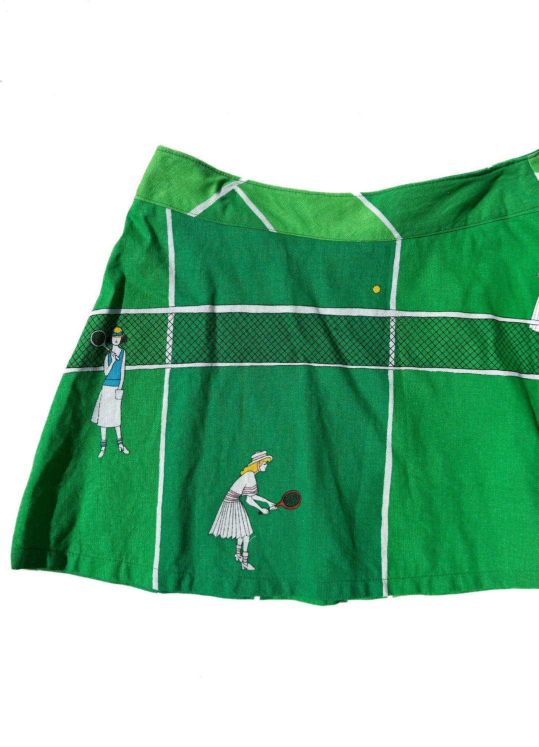 VTG '70s TENNIS SCENE MINI SKIRT / S-M - HER PONY VINTAGE
