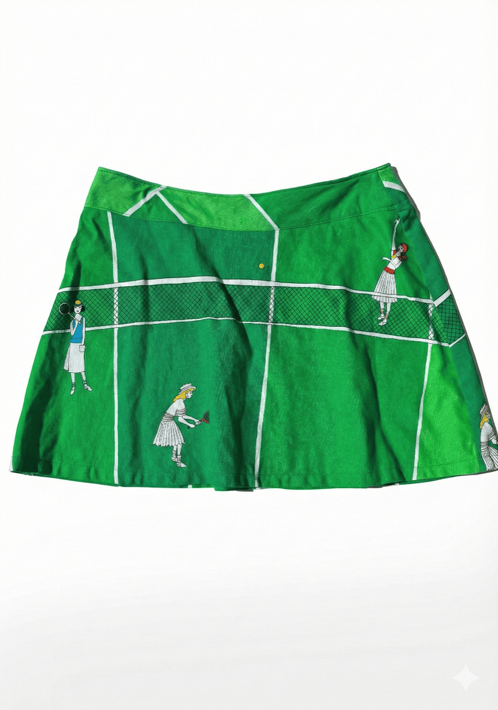 VTG '70s TENNIS SCENE MINI SKIRT / S-M - HER PONY VINTAGE