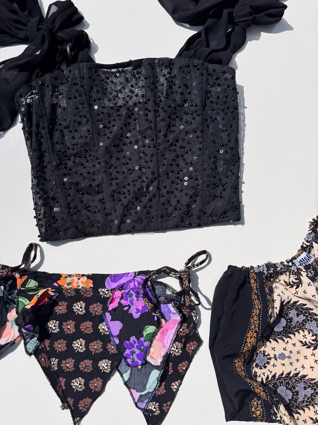 VTG BEADED CORSET + PIXIE BELT BUNDLE / XXS - Her Pony