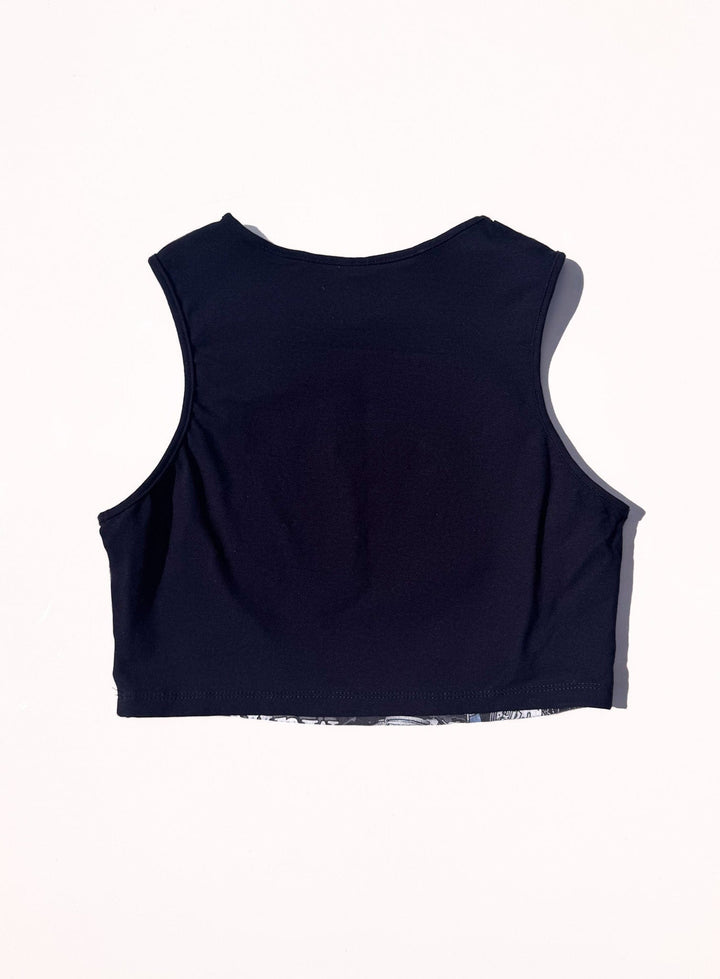 VTG BENSON HARLEY DAVIDSON MINI CROP /  S-M - HER PONY VINTAGE