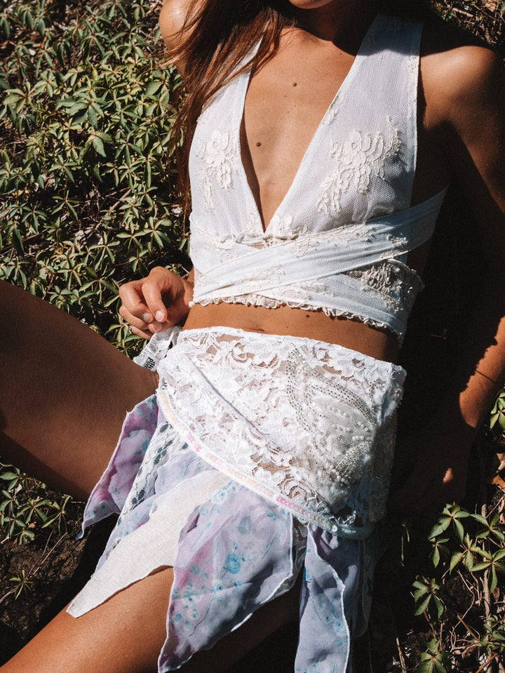 VTG BUTTERFLY PIXIE BELT/TOP / XXS-XS - HER PONY VINTAGE