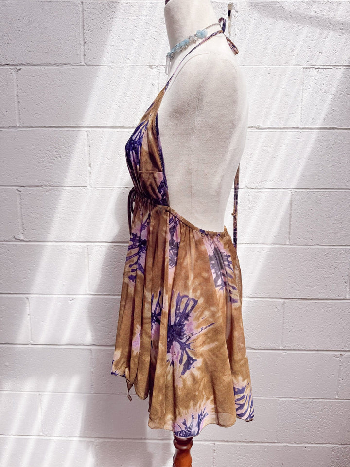 VTG HP VIOLET GYPSY TOP / DRESS / XL - HER PONY VINTAGE