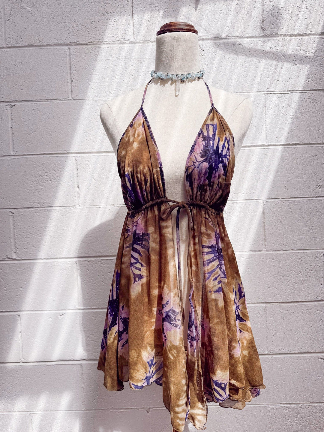 VTG HP VIOLET GYPSY TOP / DRESS / XL - HER PONY VINTAGE