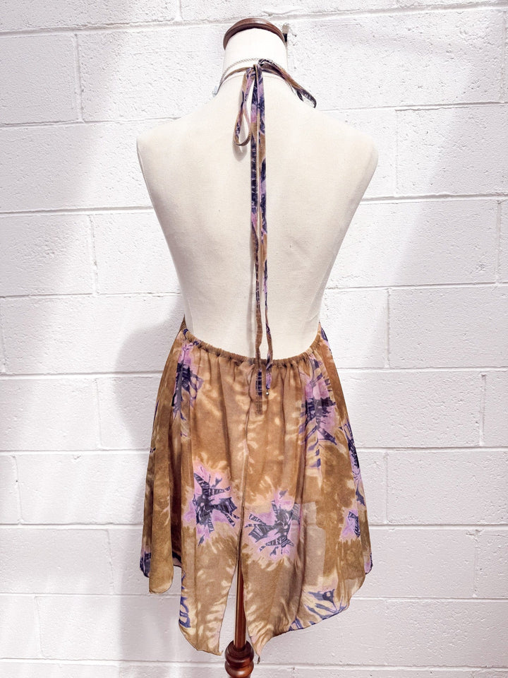 VTG HP VIOLET GYPSY TOP / DRESS / XL - HER PONY VINTAGE