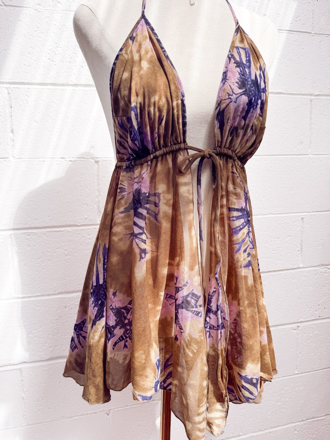 VTG HP VIOLET GYPSY TOP / DRESS / XL - HER PONY VINTAGE