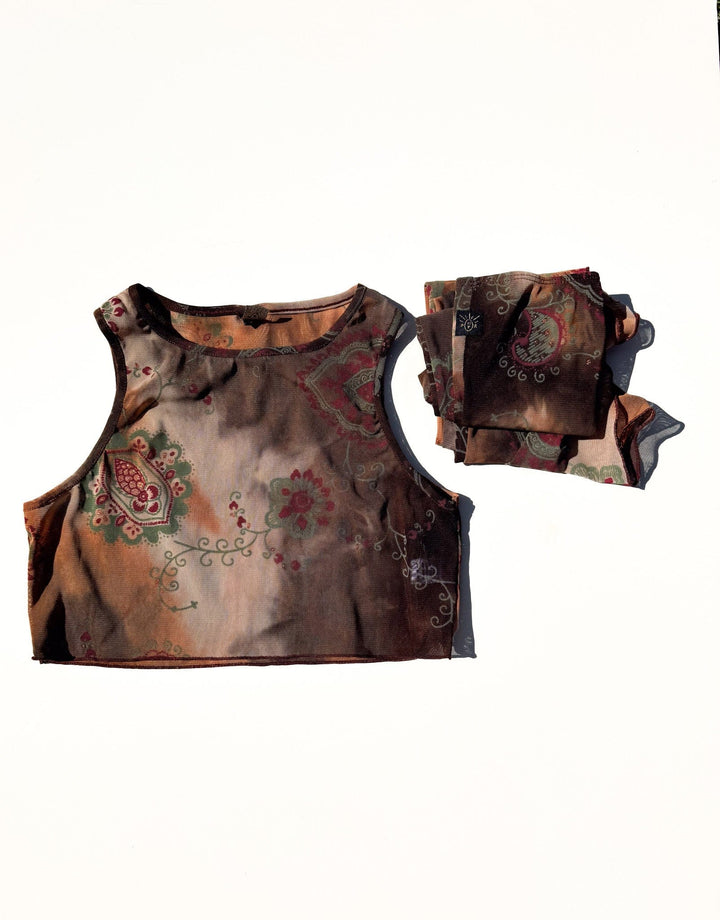 VTG MINI CROP AND ARMWARMERS / XXS-XS - HER PONY VINTAGE