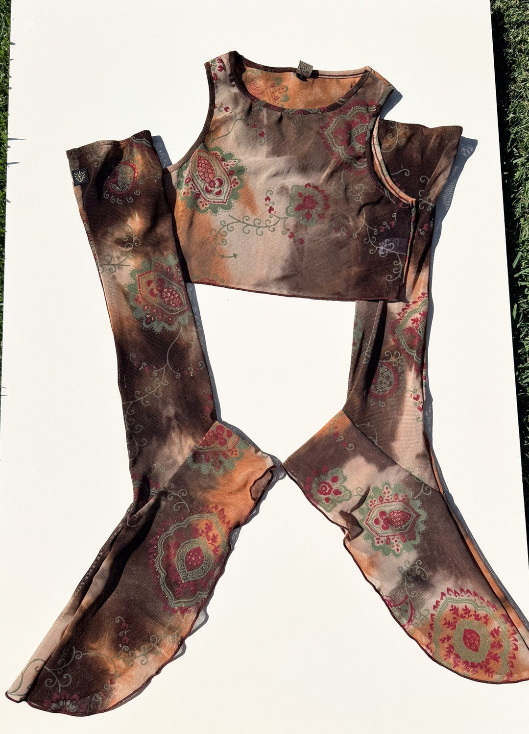 VTG MINI CROP AND ARMWARMERS / XXS-XS - HER PONY VINTAGE