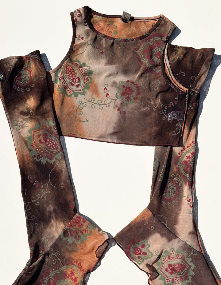 VTG MINI CROP AND ARMWARMERS / XXS-XS - HER PONY VINTAGE