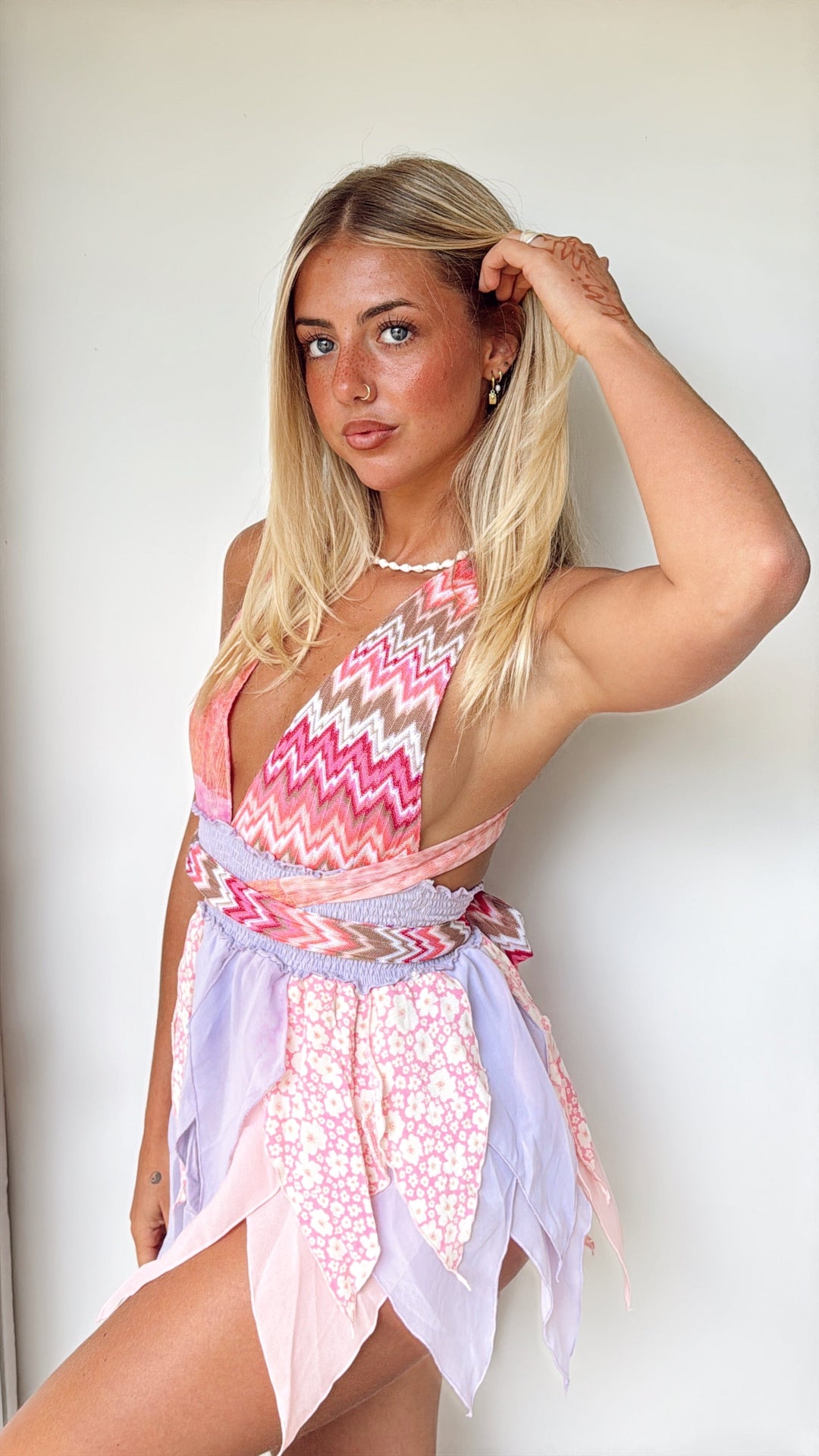 VTG RAMI PINK PIXIE DRESS / XS-S - HER PONY VINTAGE