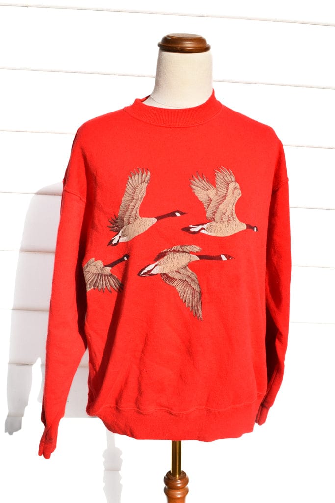 *VTG RED JUMPER - HER PONY VINTAGE