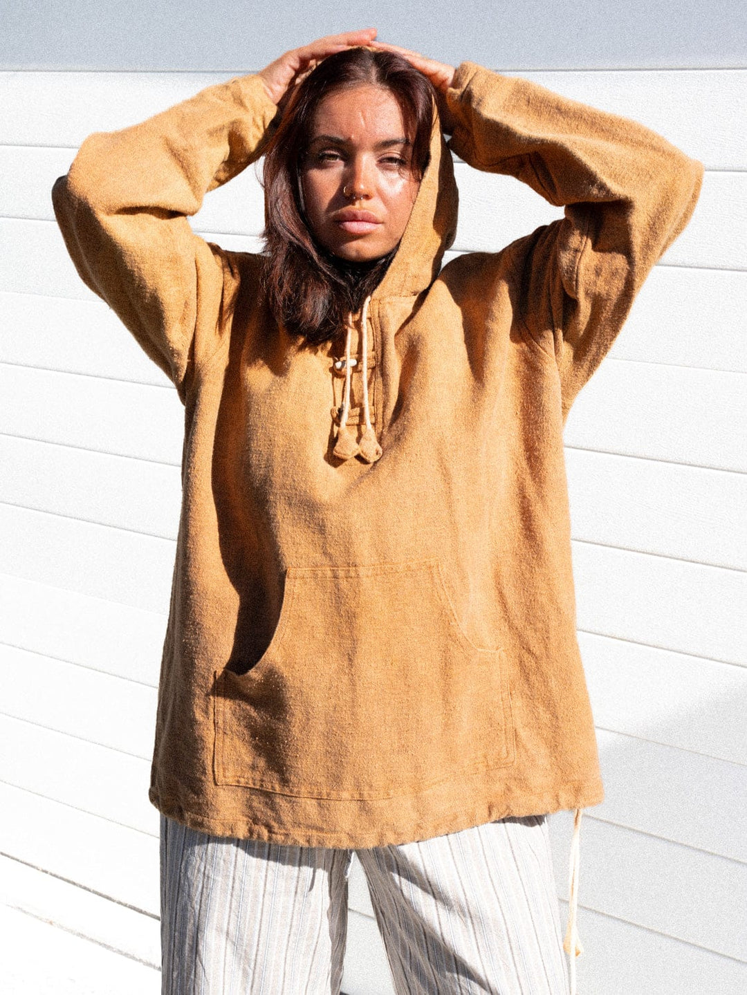 VTG VINTAGE SURYA LIGHTWEIGHT HOODIE / L - XL - VINTAGE