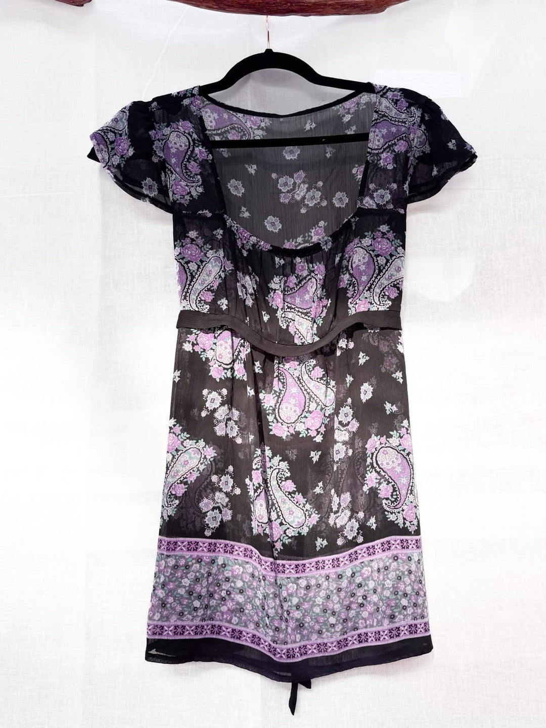 *VTG Y2K BABYDOLL SUPER MINI DRESS / LONG TOP - XS - SAMPLE SALE