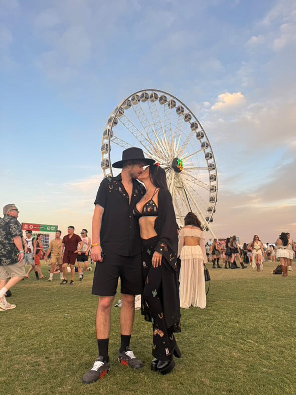 YEE-HAW WESTERN SPARKLE MENS SHIRT - Her Pony