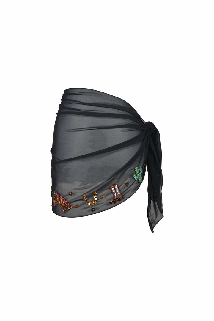 YEE-HAW WESTERN SPARKLE MULTI WAY SCARF - Her Pony