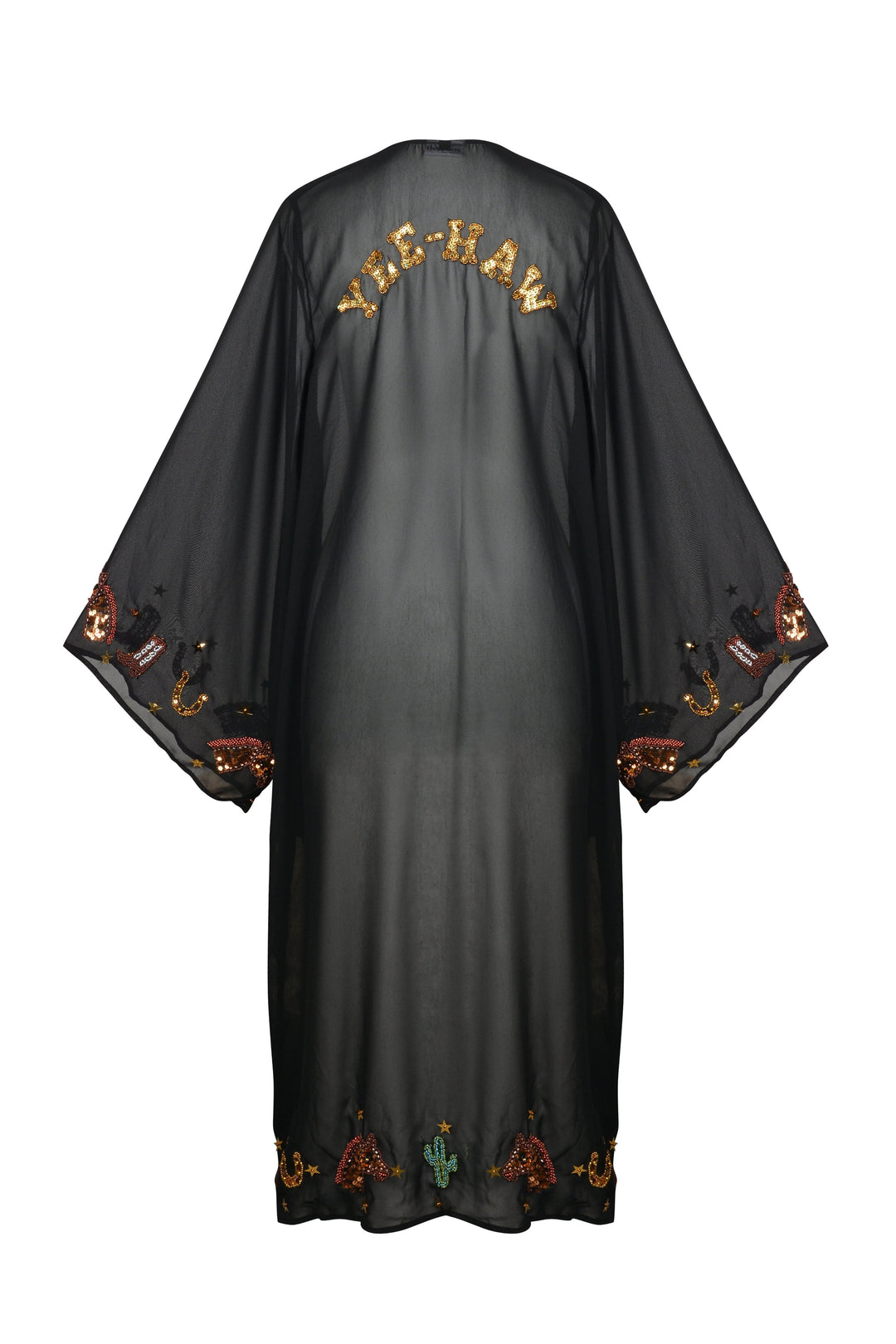 YEE-HAW WESTERN SPARKLE ROBE - LONG - Her Pony