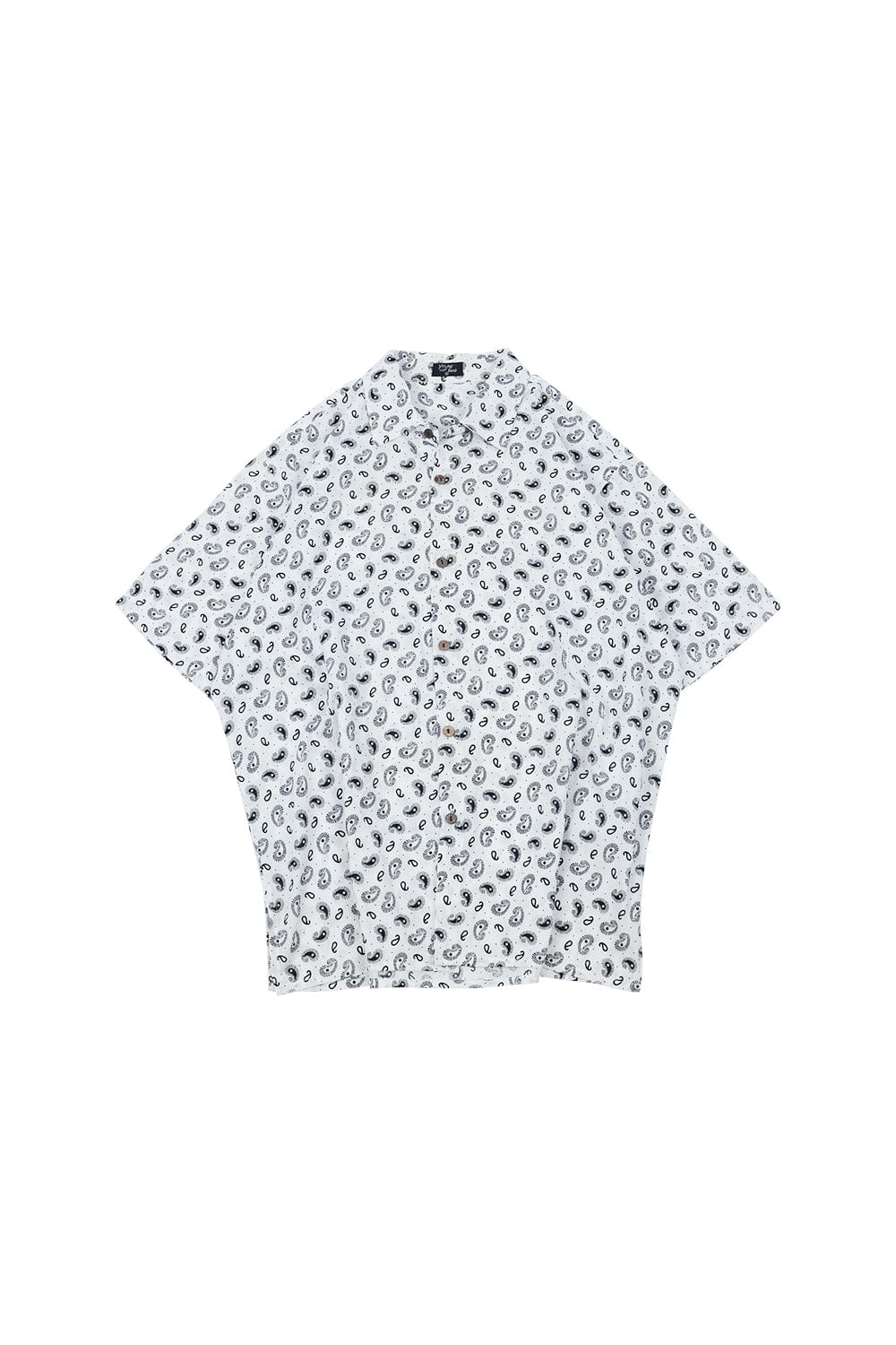 YNB YIN YANG FANCY SHIRT - WHITE - You're not Brad